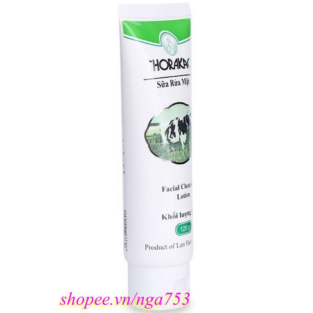 Sữa Rửa Mặt Trắng Da 120g Thorakao Hương Sữa Bò | BigBuy360 - bigbuy360.vn