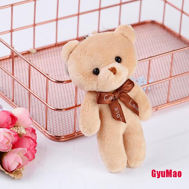 Móc Khóa Hình Gấu Nhồi Bông Mini Dễ Thương