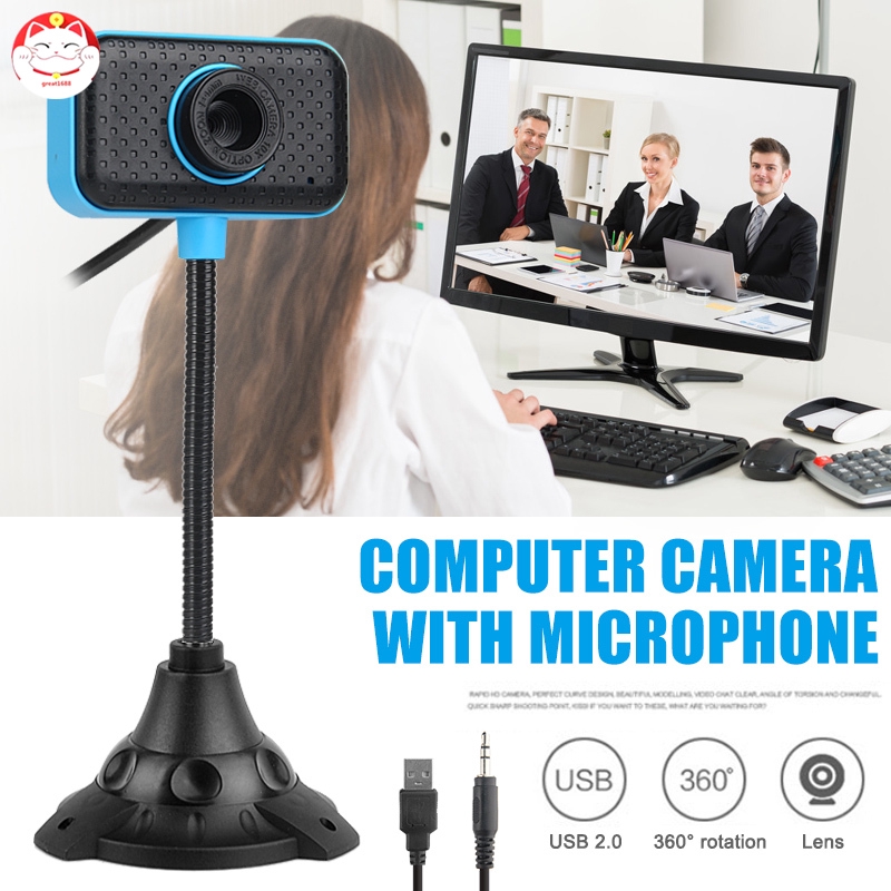 Webcam Kỹ Thuật Số Cổng Usb Cho Máy Tính