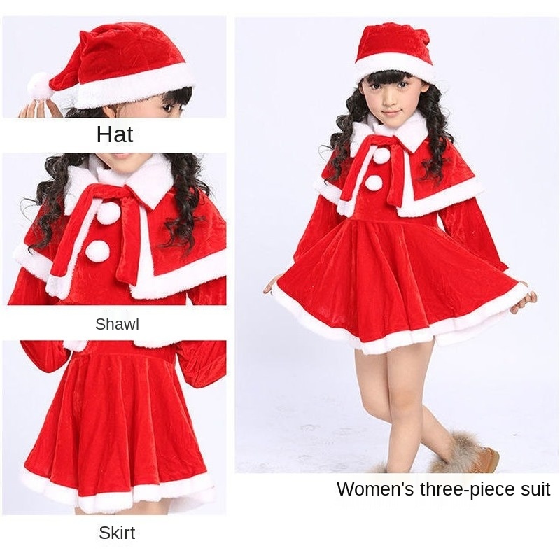 Bộ đồ hóa trang ông già Noel cho bé