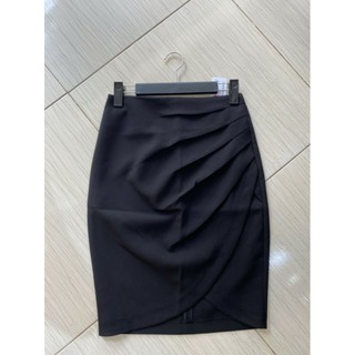 chân váy dài sẻ sau