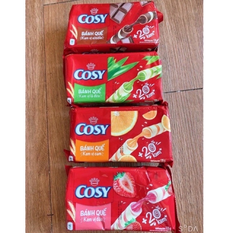 Bánh quế nhân kem Cosy Kinh Đô 135g