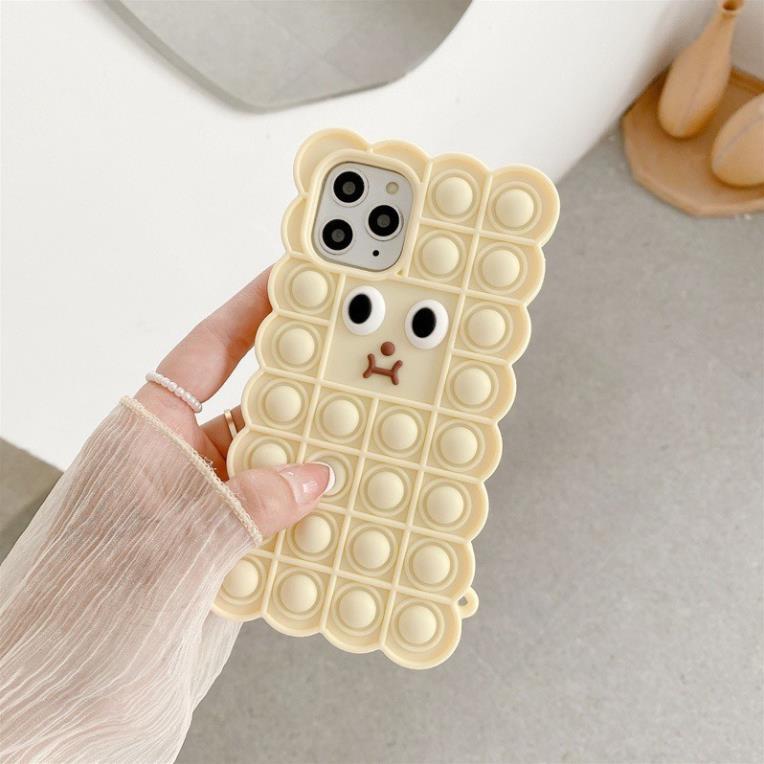 Ốp lưng chống bẩn hình thú iphone 6 6s se 2020 7 8 Plus X XS Max 11 12 13 Pro Max