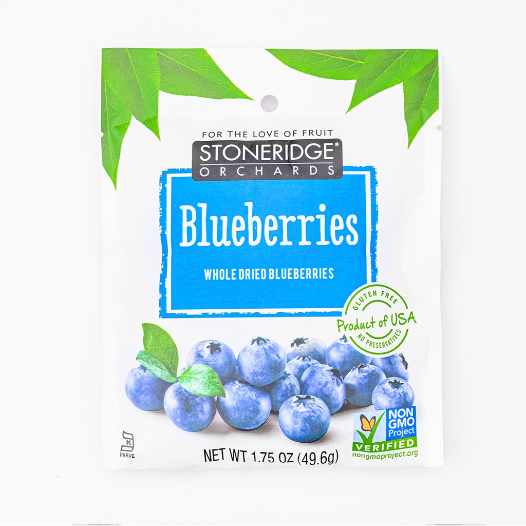 Trái Việt Quất Sấy Khô Blueberries Stoneridge Orchards