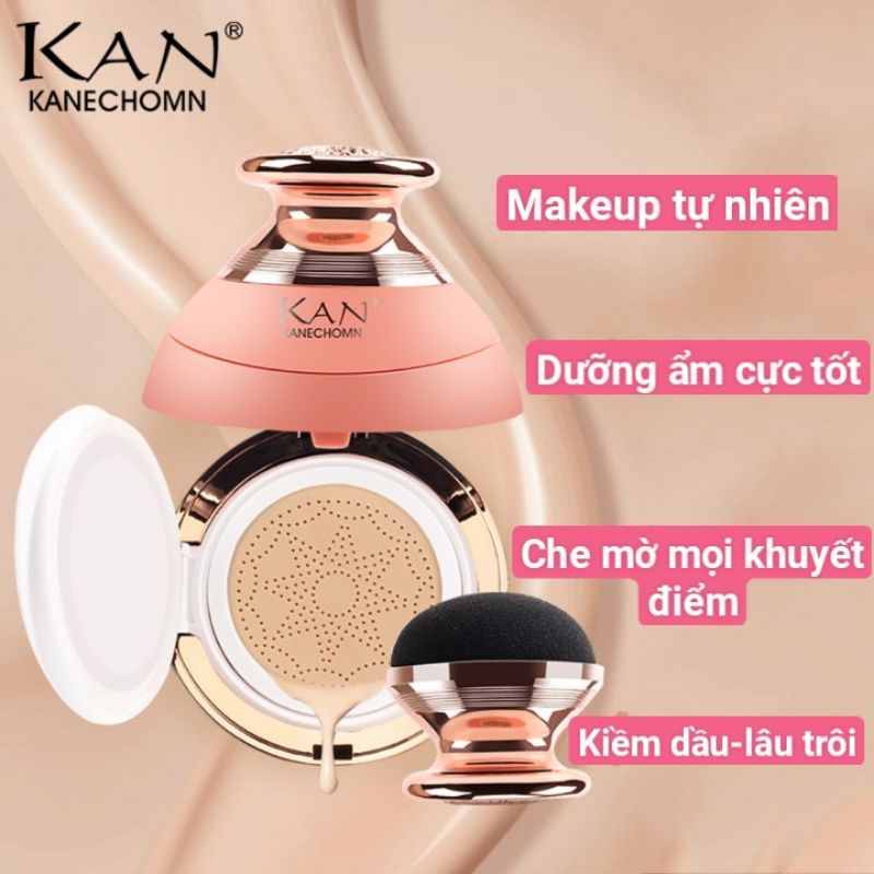 [HÀNG CHUẨN]Phấn nước KAN hàng nội địa cao cấp che mờ mọi khuyết điểm,kiềm dầu cực kì tốt