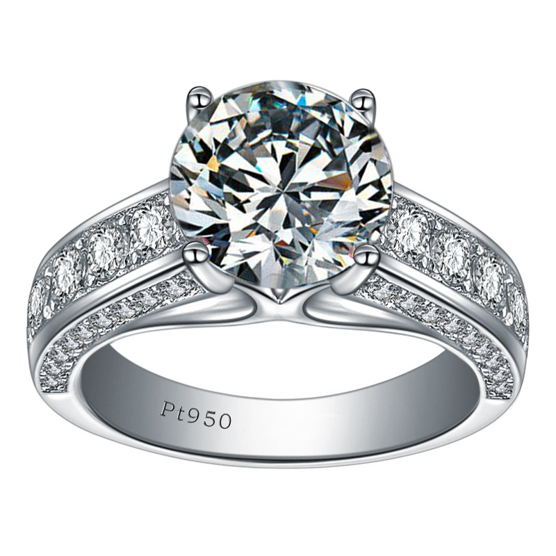 Nhẫn Mạ Bạc Đính Đá Thời Trang Cho Nữ