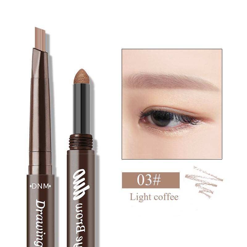 [Hàng mới về] Bút chì kẻ lông mày hai đầu chống thấm nước có 5 màu để chọn lựa | BigBuy360 - bigbuy360.vn