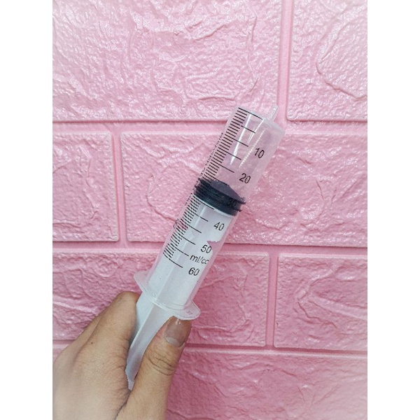 BỘ DỤNG CỤ RỬA MŨI XILANH 50CC + NƯỚC MUỐI 0,9%