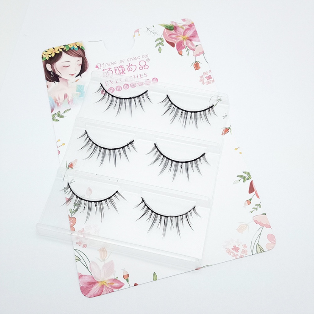 Cặp lông mi giả trong suốt tự nhiên kiểu dáng thời trang dễ thương dành cho nữ A01
 | BigBuy360 - bigbuy360.vn