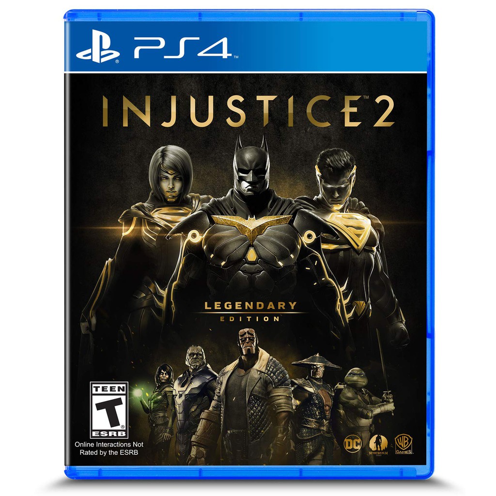 [Mã SKAMCLU9 giảm 10% đơn 100K] Đĩa Game PS4 Injustice 2 Legendary Edition Chính Hãng Nguyên Seal