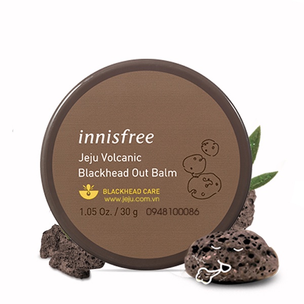 sáp giảm mụn đầu đen Innisfree Jeju Volcanic Black ủ mụn giảm mụn cám hút bã nhờn tan mụn đầu đen se khít lỗ chân lông