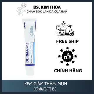 [CHÍNH HÃNG] Kem giảm thâm, mụn DERMAFORTE