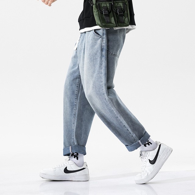 Quần baggy jean trơn basic - Chất vải đẹp nhất thị trường - Cam kết đổi trả free nếu hàng lỗi hoặc không ưng-Q4 | BigBuy360 - bigbuy360.vn