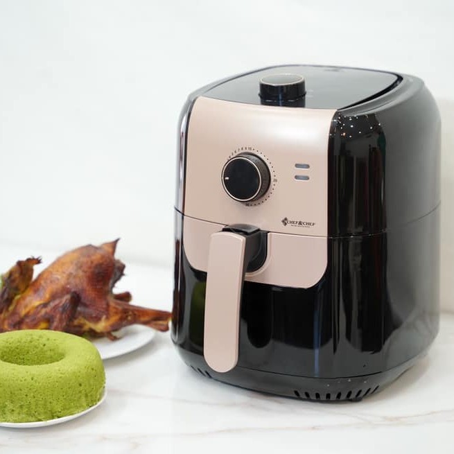 NỒI CHIÊN KHÔNG DẦU CHEF &amp; CHEF MODEL YJ-502 DUNG TÍCH 5,5L ( ĐIỆN MÁY NỘI ĐỊA TRUNG )