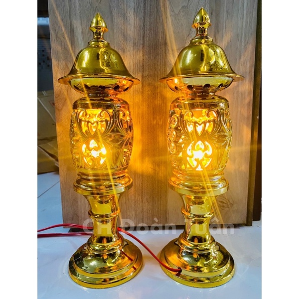 ĐÈN THỜ QUÝ PHÚ MẠ MÀU ĐỒNG, ĐÈN LƯỚI