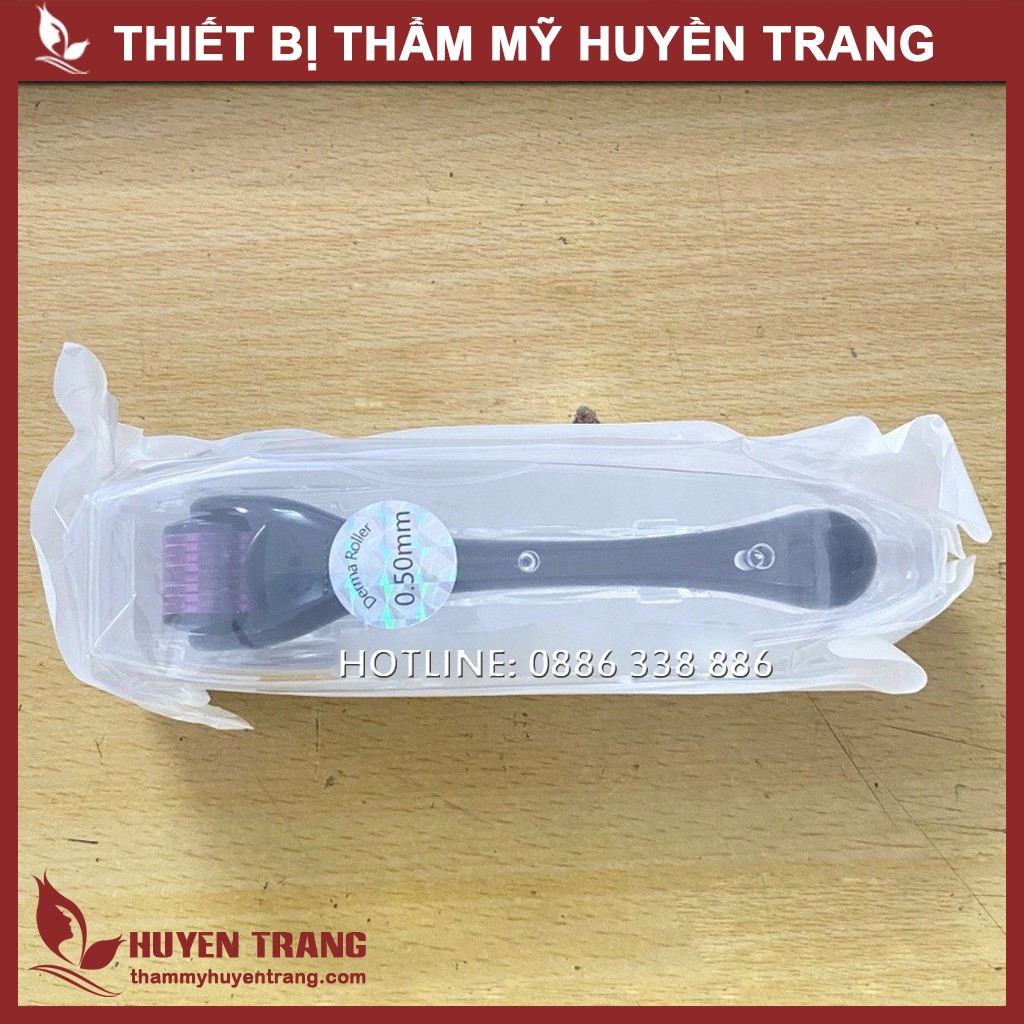 Kim Lăn Tay Tại Nhà Màu Tím 540 Đầu Kim, Giảm Sẹo Rỗ Sau Mụn, Se Khít LCL, Giảm Nám Tàn Nhang, Căng Bóng, Làm Trắng Da