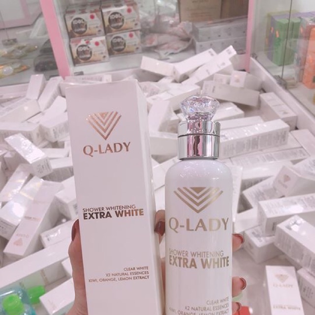 Sữa tắm truyền trắng q-lady