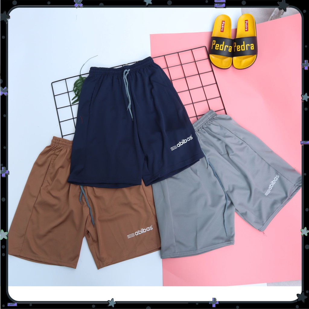 Combo 3 Quần short  Nam - Quần  nam thun Sport vải thun từ 45-75kg mặc nhà thể thao mới K-21