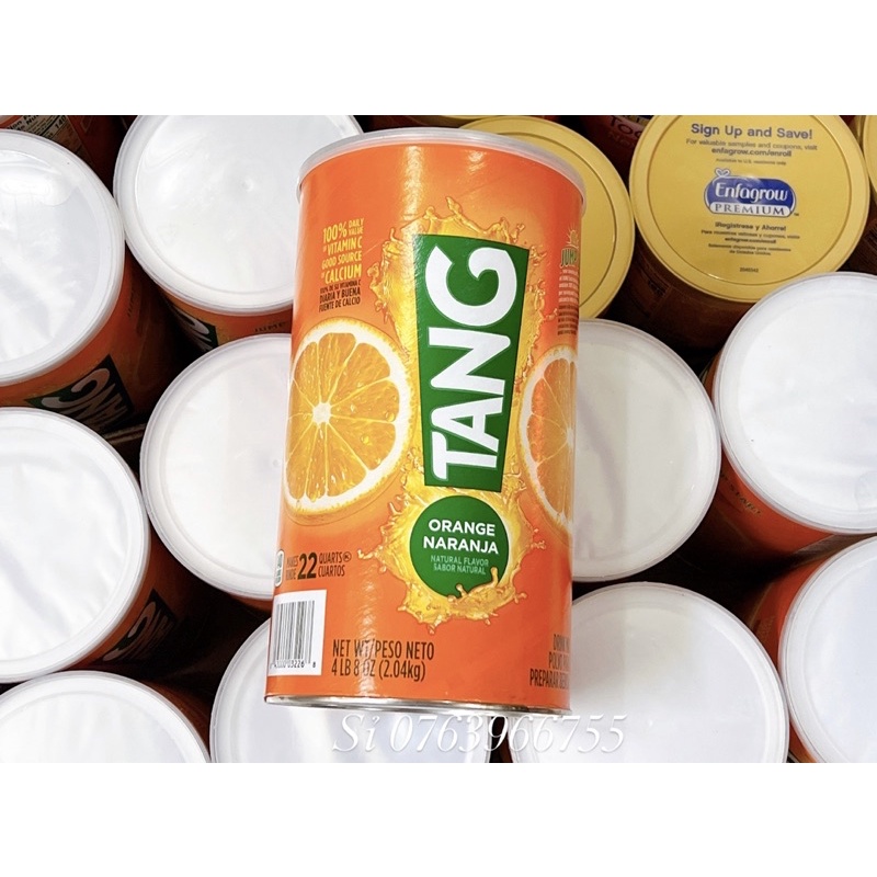 Bột Cam Tang Orange Naranja 2,04kg Nội Địa Mỹ
