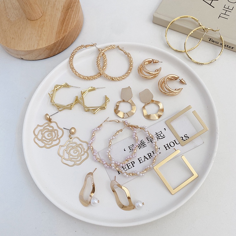 Bông Tai Thời Trang Hàn Quốc Cá Tính 2022