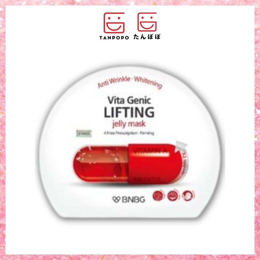 Mặt Nạ Giấy BNBG Vita Genic Lifting Jelly Mask Vitamin A X2 Upgrade