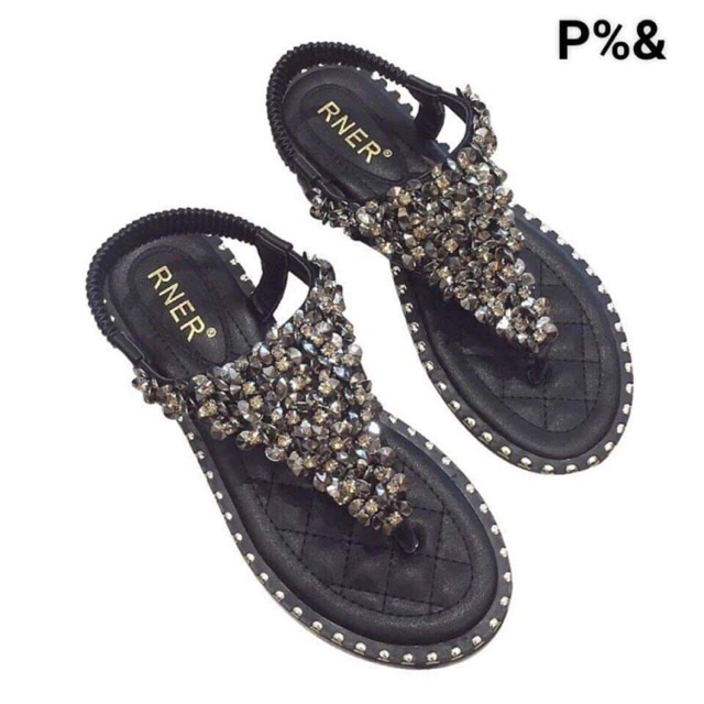 Sandal đính đá