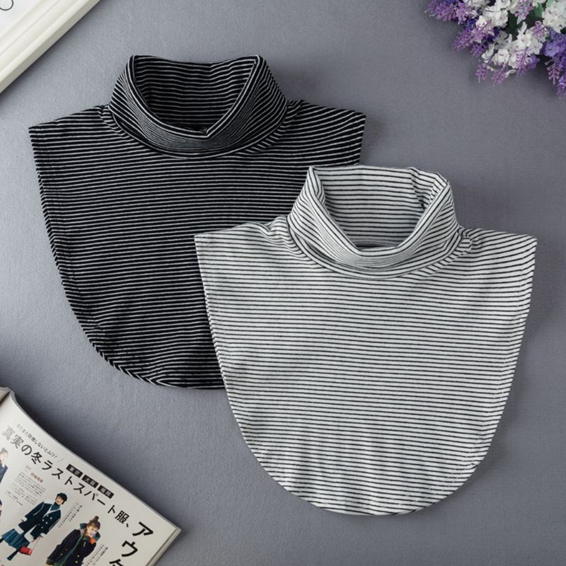 Cổ Áo Len Giả Mùa Thu Trang Trí Cho Nữ Dễ Phối Đồ