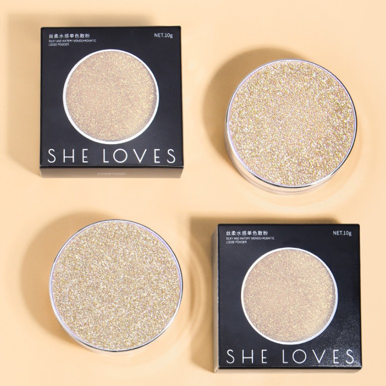 Phấn phủ kiểm soát mồ hôi Sheloves Silky and Water Loose Powder 10g