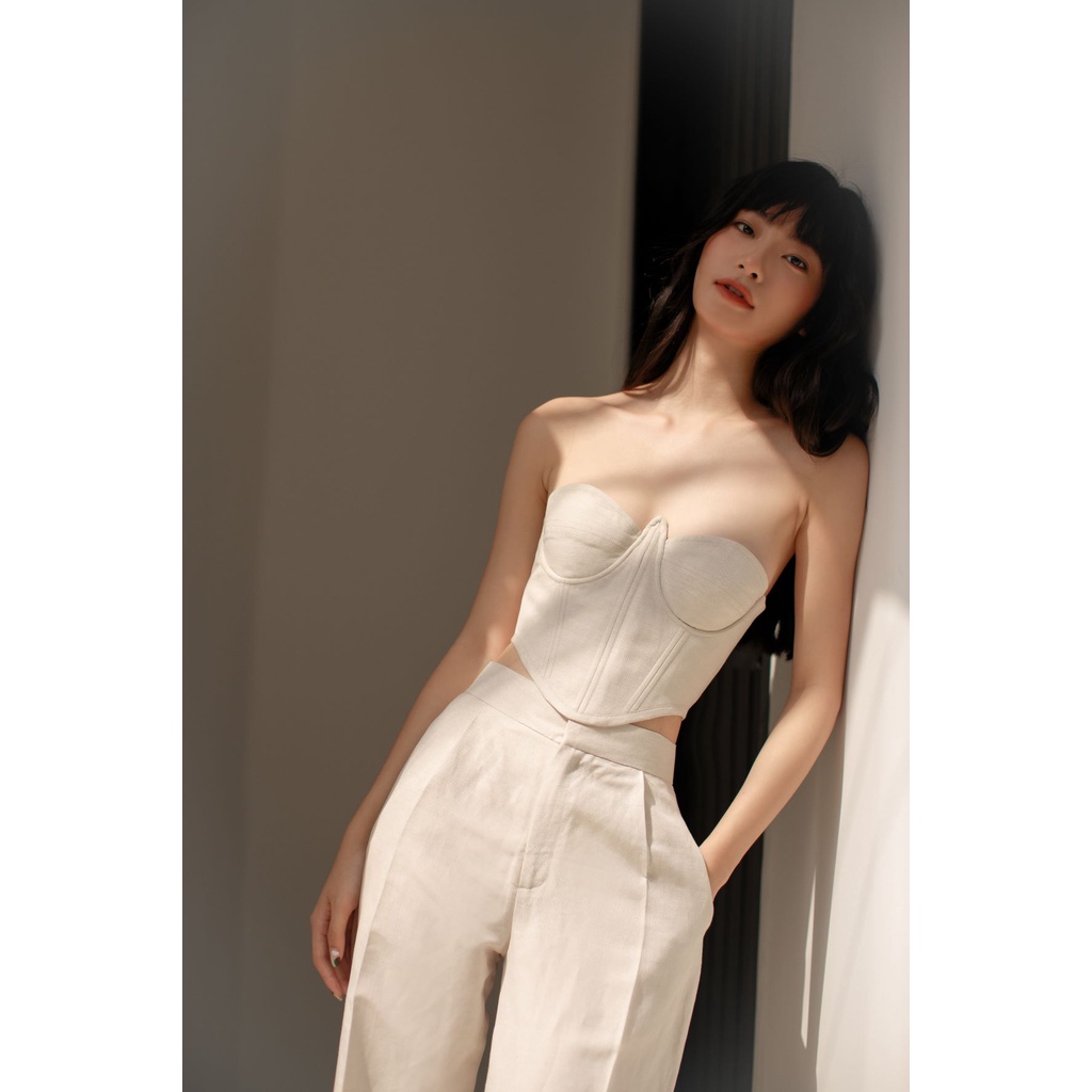 Season Studios| Midja Corset và quần ống rộng