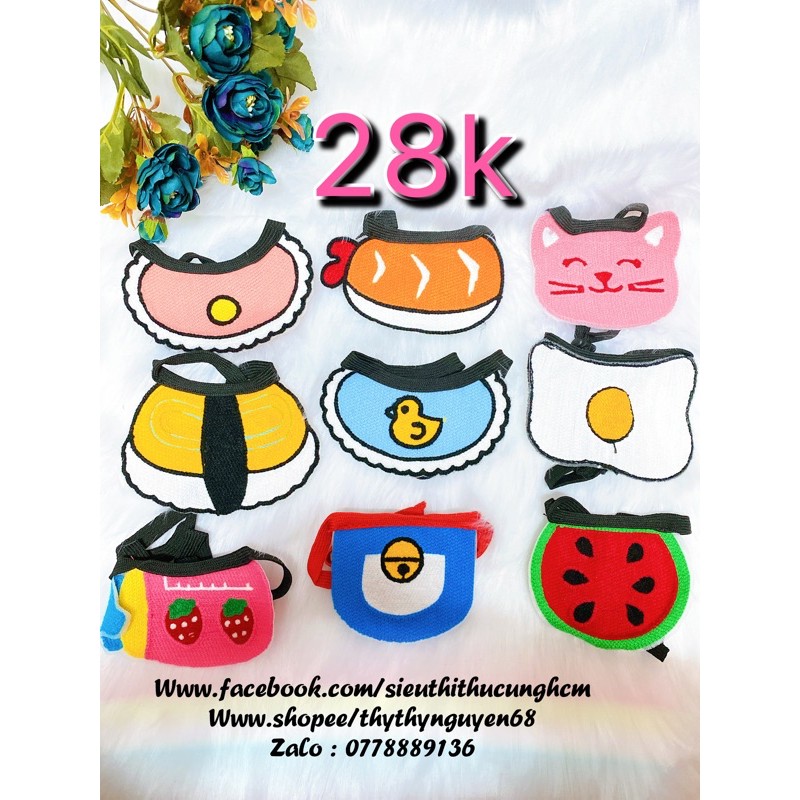 Yếm ăn dành cho thú cưng