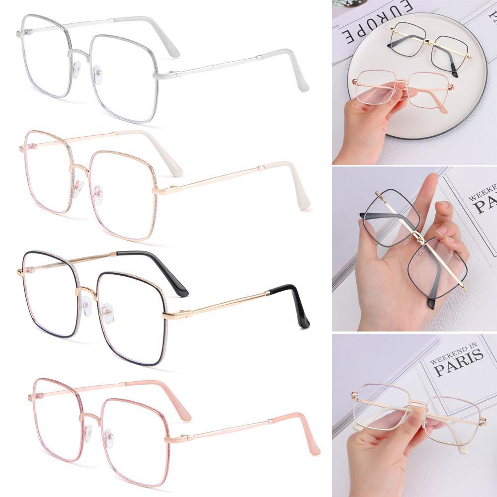 BORAG Kính Mát Gọng Vuông Thời Trang Vintage Cho Nữ
