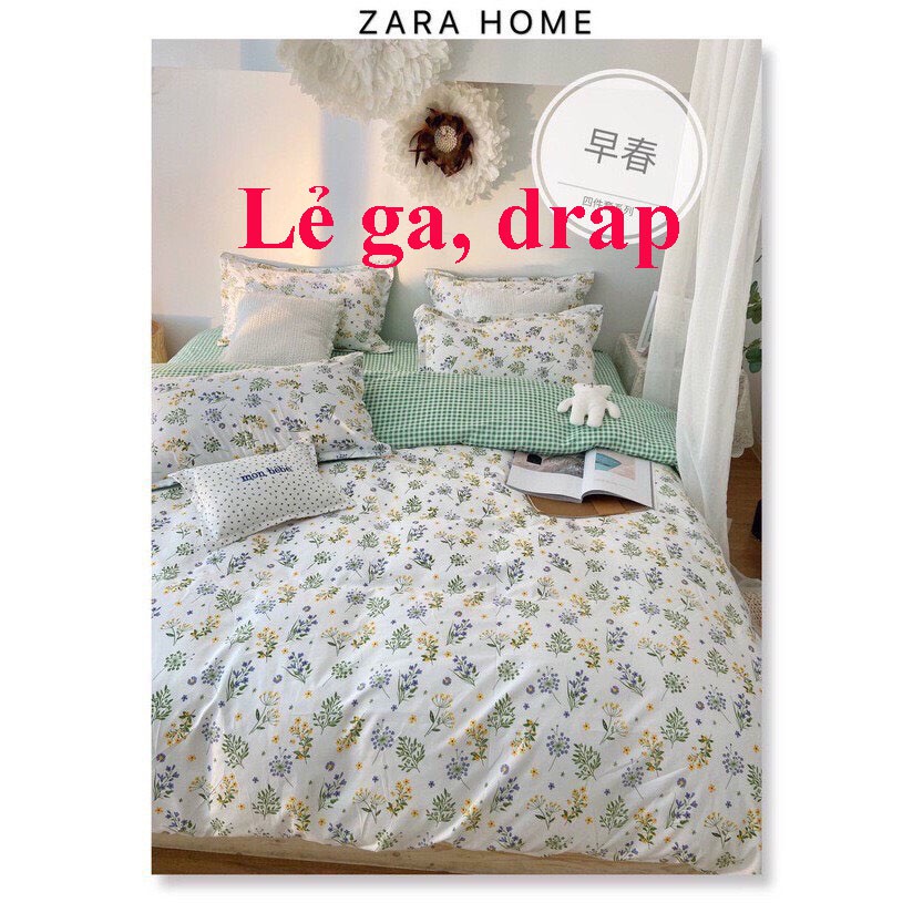 Drap ga giường M2T bedding chăn ga Hàn Quốc miễn phí bo chun drap - Lẻ ga