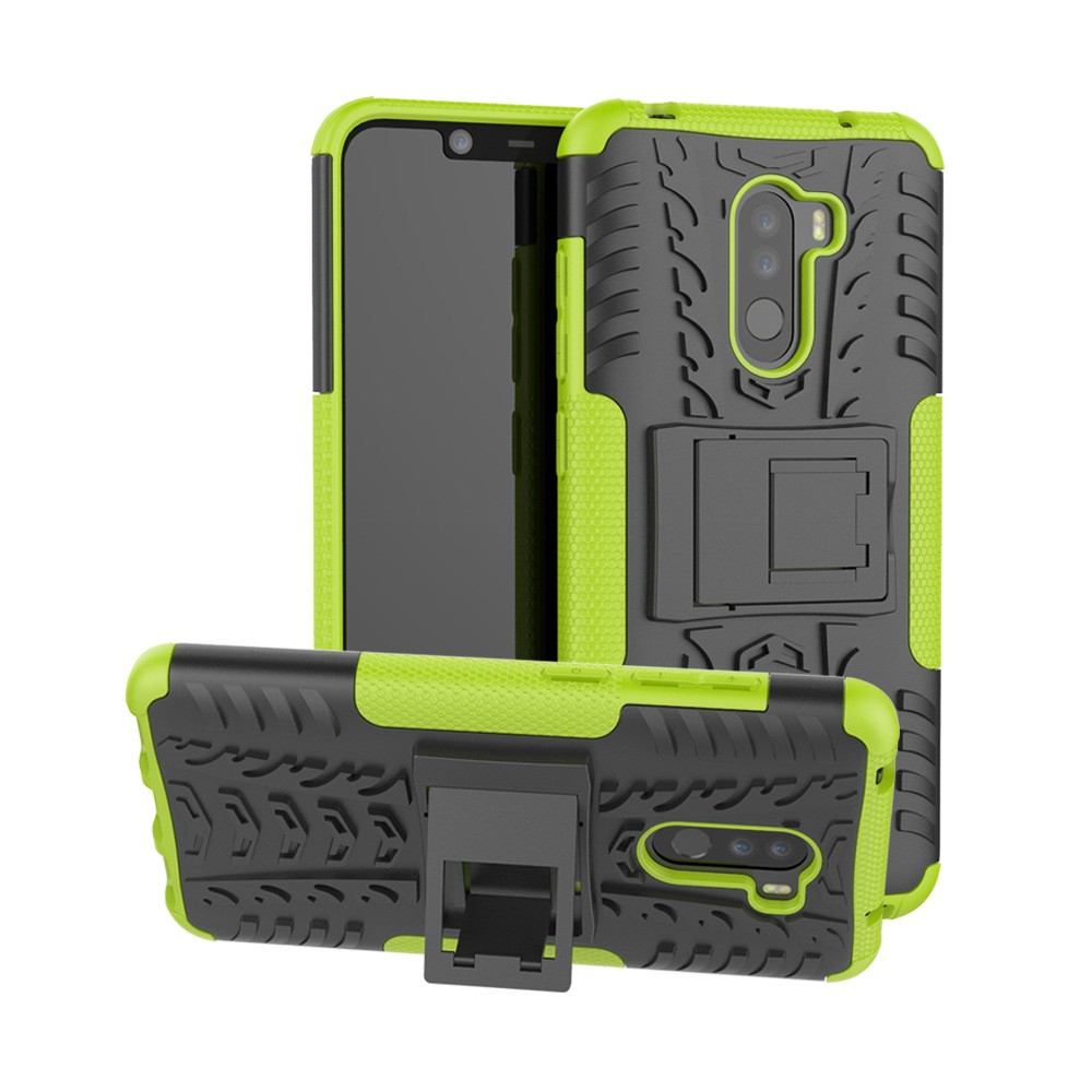 Ốp điện thoại bảo vệ hiệu quả có đế đỡ cho Xiaomi Pocophone F1 Poco F1