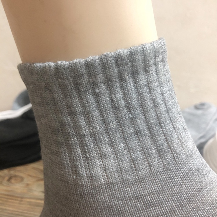 Vớ Cotton Cổ Cao Thời Trang Tiện Lợi Cho Nam