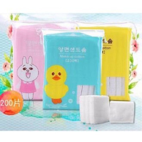 Bông Tẩy Trang 200 Miếng Gấu - Vịt - Thỏ | BigBuy360 - bigbuy360.vn