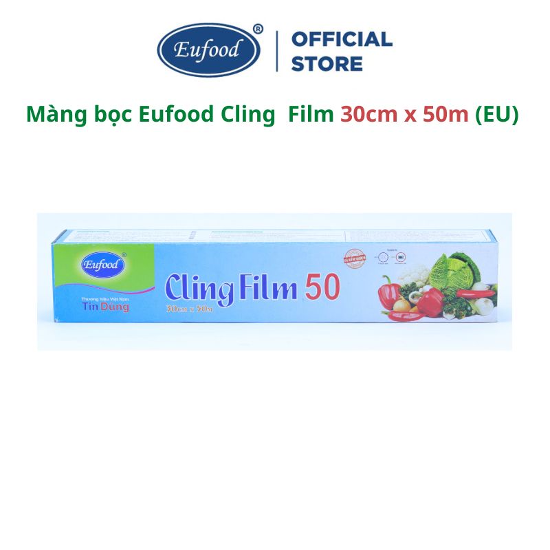 Màng Bọc Thực Phẩm Đa Năng Eufood Cling Film PVC Không Chứa Chất DEHA(4 size) - Eufood Việt Nam - Nhập Khẩu Chính Hãng