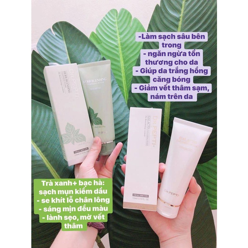 Sữa Rửa Mặt Dr.Pepti Galacto Cleansing Foam