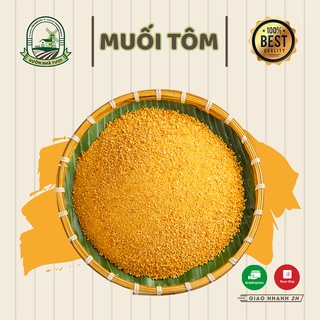 Muối tôm siêu ngon bịch 100gr Vườn nhà Tươi