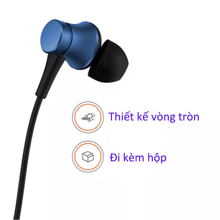 [Chính hãng] Tai nghe Xiaomi Piston Lite jack 3.5mm có mic vỏ nhôm nguyên khối