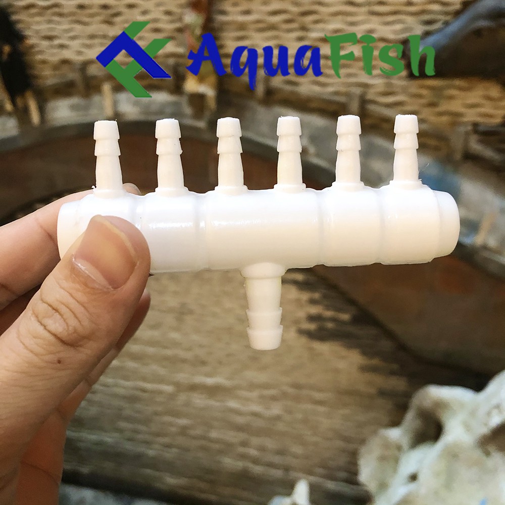 Đầu chia sủi bằng nhựa 6 nhánh