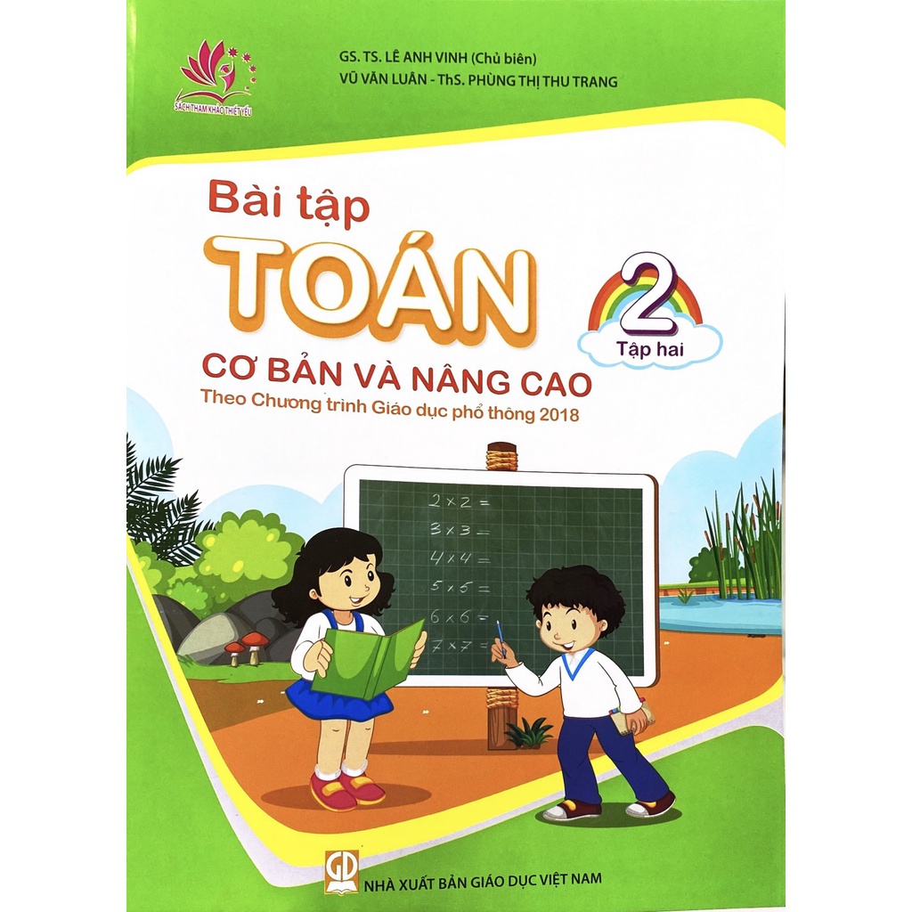 Sách - Bài tập toán cơ bản và nâng cao lớp 2 tập 2