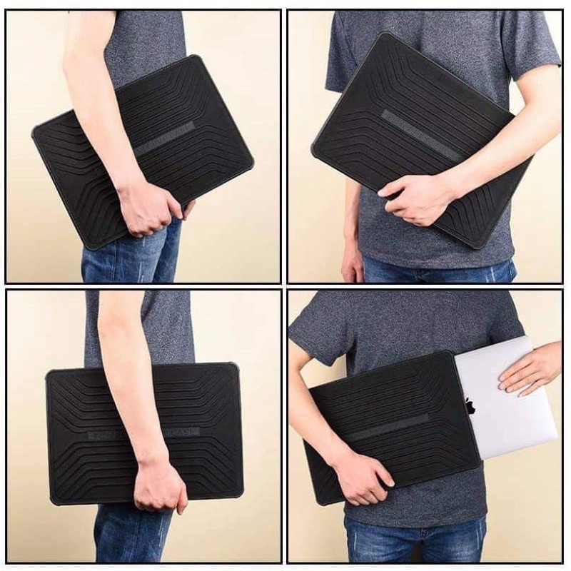 Túi chống sốc Cao Su Siêu Mỏng WiWu Voyage Laptop Sleeve Macbook / Laptop