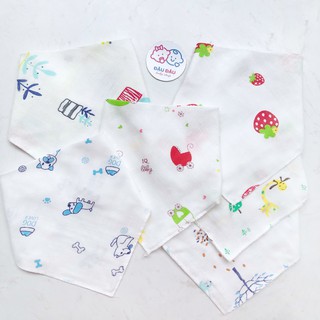 Set 10 yếm xô mềm mại, thấm hút tốt