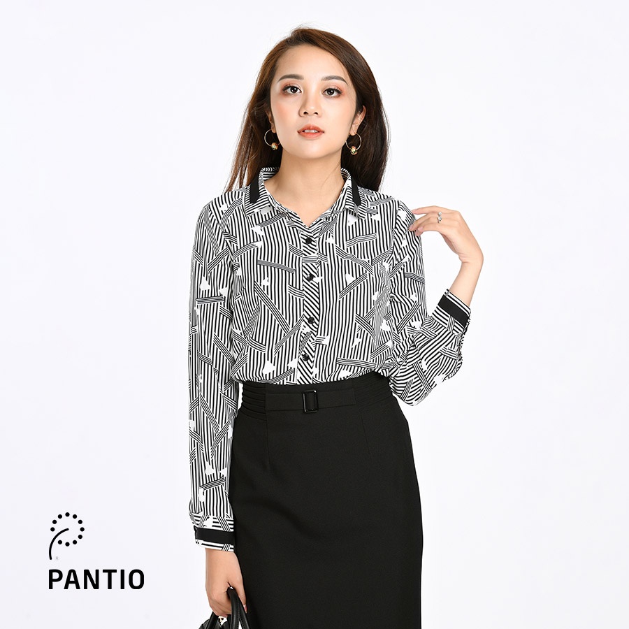 FAS92446 - Áo sơ mi dài tay kiểu dáng cơ bản - PANTIO