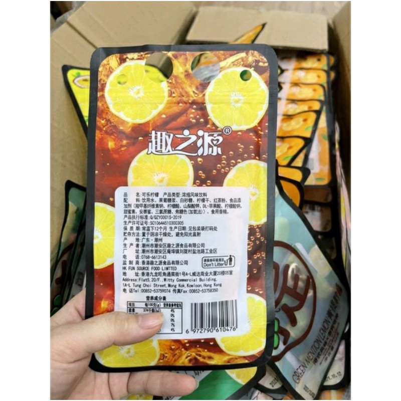 TRÀ CHANH TÚI ZIP SIÊU NGON