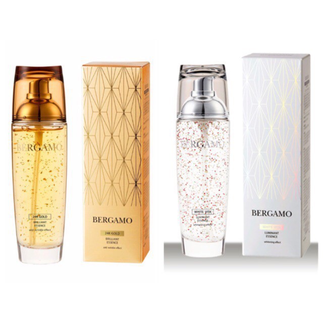 Serum dưỡng trắng Bergamo White Vita / 24K Gold Luminant Essence căng mịn da 110ml