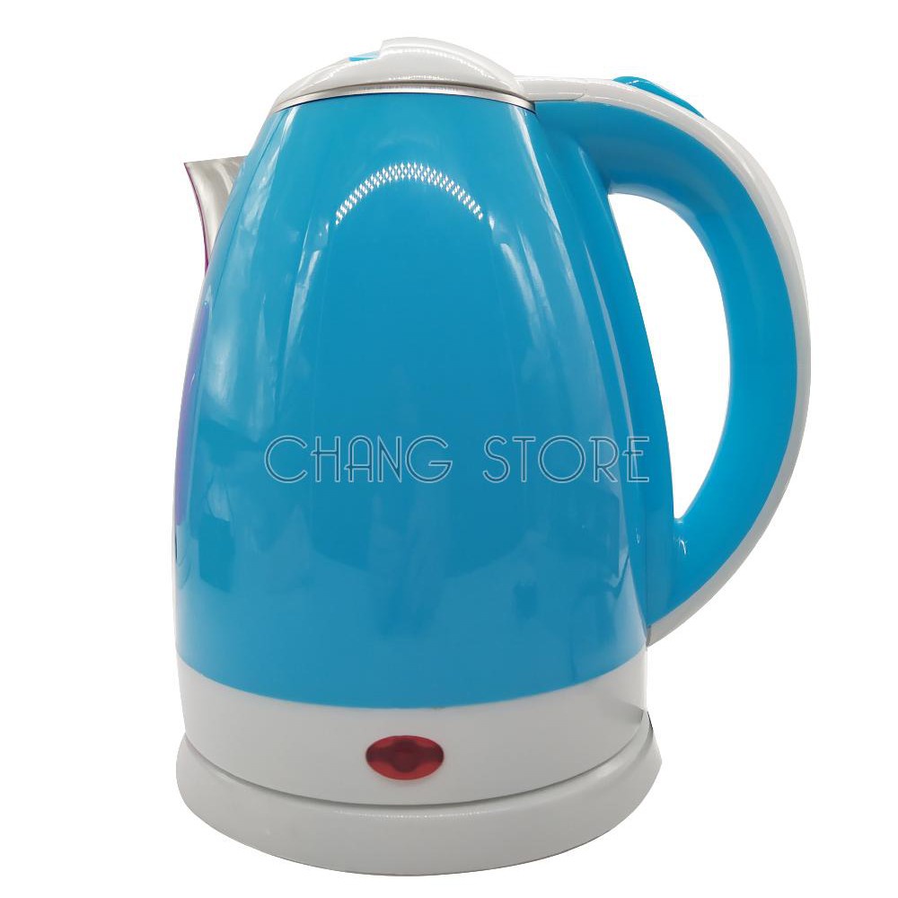 Ấm Đun Nước Siêu Tốc Kettle 2 Lit, An Toàn 2 Lớp Cách Nhiệt, Kiểu Dáng Hiện Đại