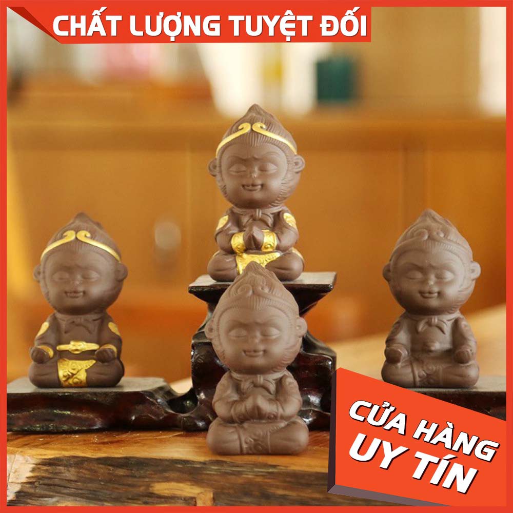 Tượng Tôn Ngộ Không Tề Thiên Đại Thánh (Tặng kèm gậy như ý)