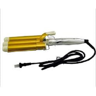 Máy uốn tóc gợn sóng 3 trục . máy tạo kiểu tóc chuyên nghiệp 25cm