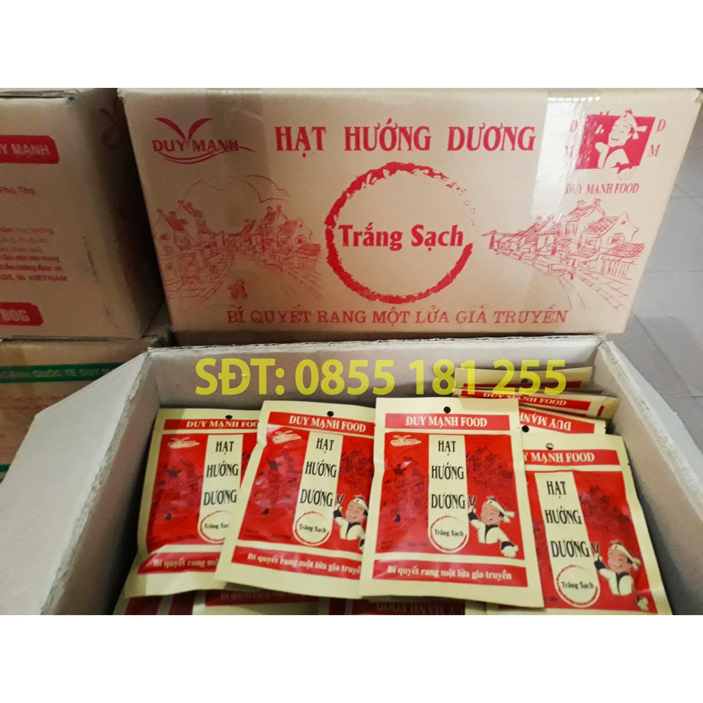 SỈ 1 Thùng 120 gói Hướng dương Trắng (Duy Mạnh)